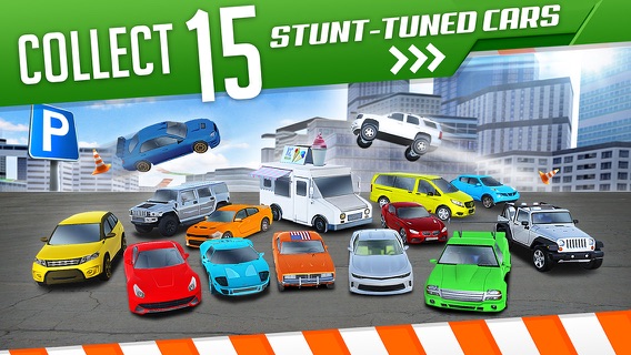 Roof Jumping 3 Stunt Driver Parking Simulator an Extreme Real Car Racing Gameのおすすめ画像2