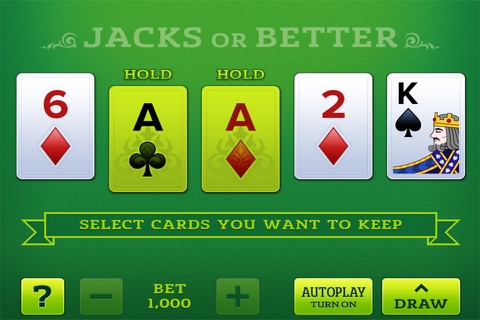 Video Poker Classics Pro! - Deuces Wild, Jacks or Better screenshot 3