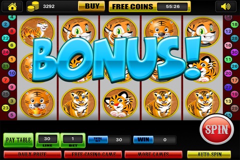 Tiger Eye Slots - All New Las Vegas Super Casino Slot Machines Free screenshot 4