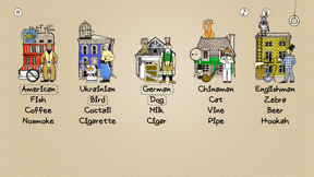 Zebra Puzzle screenshot