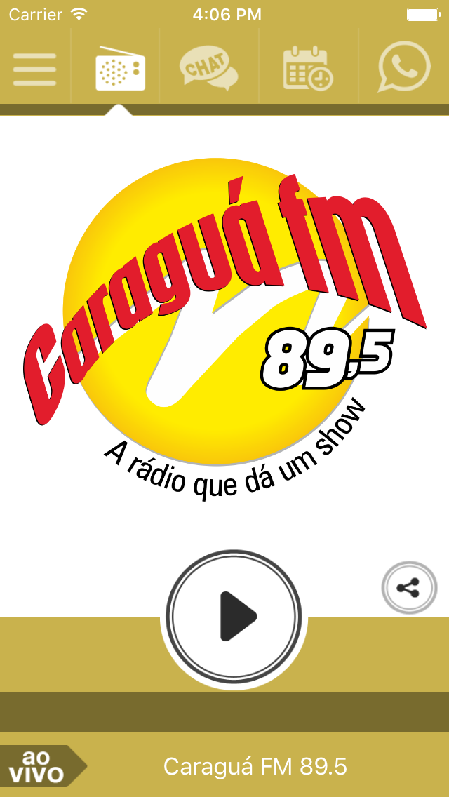 Screenshot #1 pour Caraguá FM, 89.5