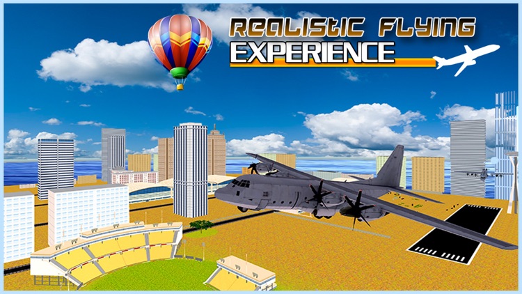 Cargo Plane Heavy Machine - Heavy Machinery Transport Flight Simulator screenshot-3