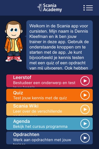 Scania Academy Benelux screenshot 2