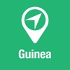 BigGuide Guinea Map + Ultimate Tourist Guide and Offline Voice Navigator