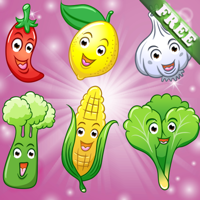 Fruits and Vegetables for Toddlers and Kids  discover the food  FREE app