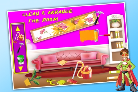Baby Full House Fix & Cleanup - Play and Have Fun For Kids screenshot 4