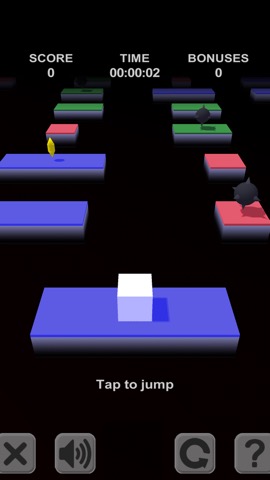 Cube Jump. 3D platformsのおすすめ画像1