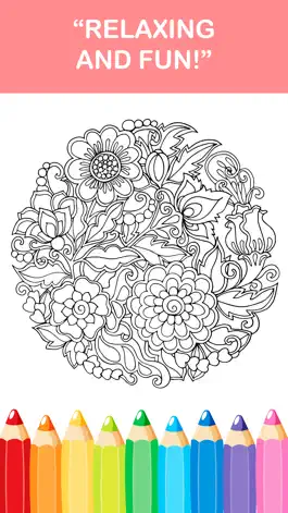 Game screenshot Adult Coloring Book - Free Mandala Colors Therapy Stress Relieving Pages apk