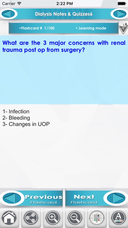 Dialysis Flashcards screenshot-4