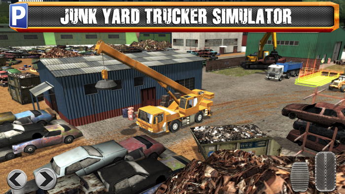 Junk Yard Trucker Parking Simulator a Real Monster Truck Extreme Car Driving Test Racing Sim