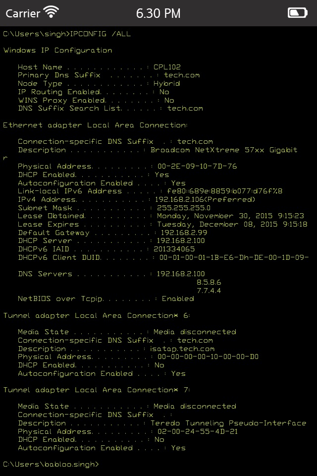 CMD Line - MS DOS, CMD, Shell ,SSH, WINDOWS, TERMINAL, CONSOLE, SERVER AUDITOR screenshot 3