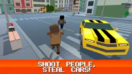 Game screenshot Pixel City: Crime Car Theft Race 3D apk