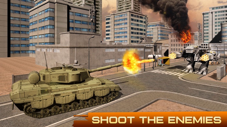 Robot Army Warfare 3D – Modern World Battle Tanks against the Enemy War Robots