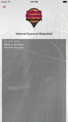 National Exposure Basketball screenshot 1