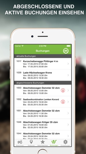 Mietmaschinen: Maschinenring Mittelholstein(圖2)-速報App