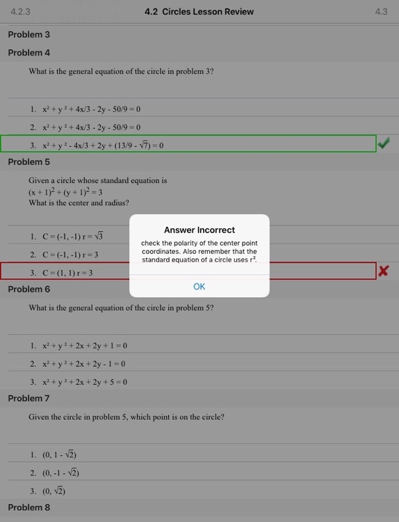 Pre-Calc Review screenshot-3