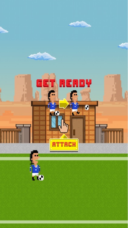 Football Hero Kicker - 8Bit Retro Style Soccer Game