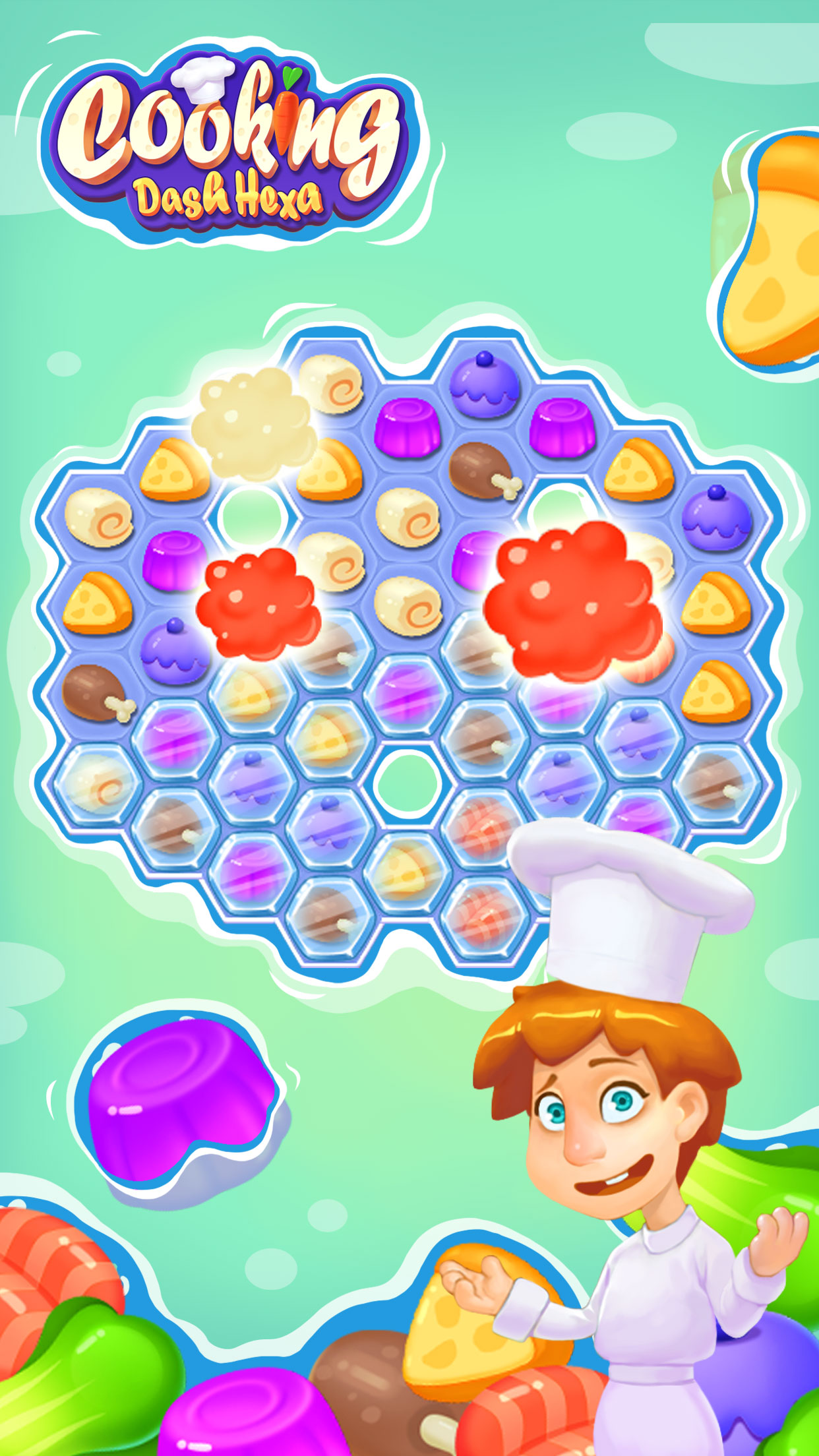 Cooking Dash Hexa