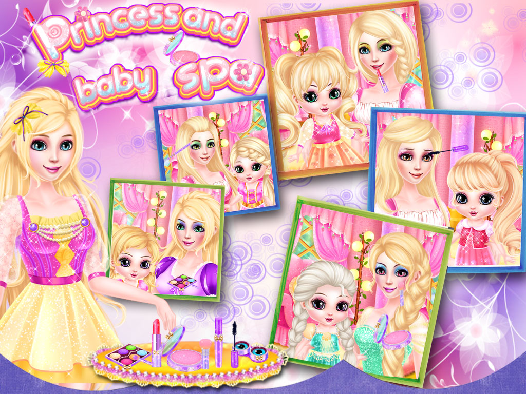 Princess And Baby makeup Spa － makeover