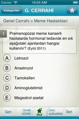 Game screenshot Tüm TUS Soruları - Genel Cerrahi Lite hack