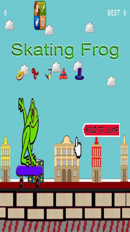 Skating Frog