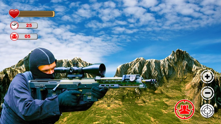 Mountain Sniper Shooting 3D