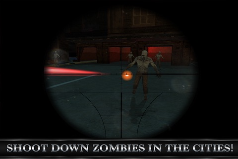 3D Dead Zombies City Attack War - Bloody Sniper Assassin Shoot-er Battle Zone screenshot 3