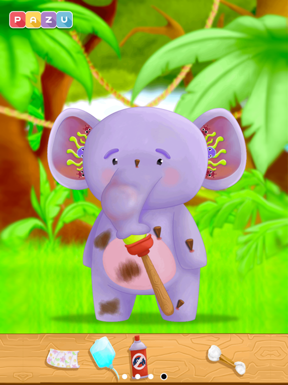 Скачать игру Jungle Care Taker - Kid Doctor for Zoo and Safari Animals Fun Game, by Pazu