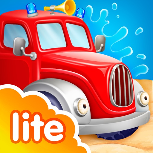 Firetrucks: 911 rescue LITE (tiny cars for kids) Icon