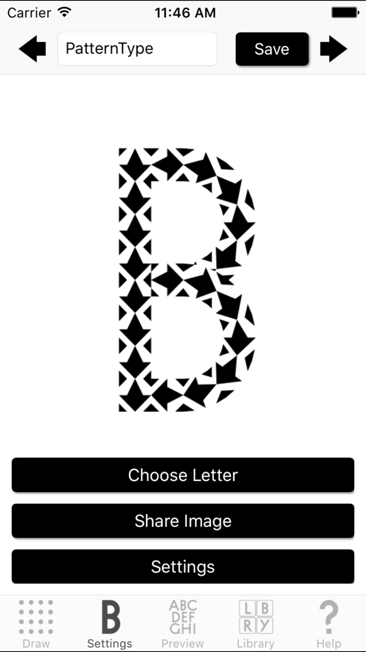 #2. Pattern Type (iOS) By: TinkaTinka