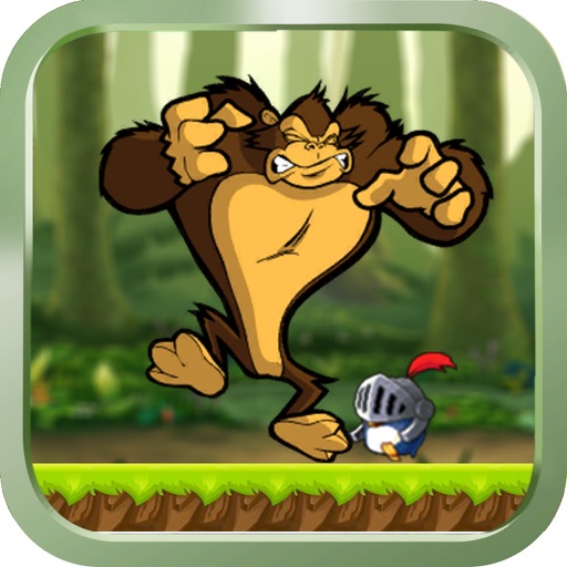 Jungle Gorilla Running