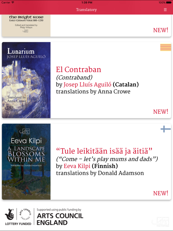 Screenshot #4 pour Translatory – translate poetry for fun!