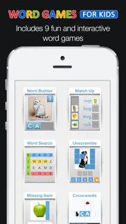 word games for kids iphone screenshot 1