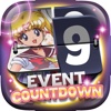 Event Countdown Manga & Anime Wallpaper  - “ Sailor Moon Edition “ Pro