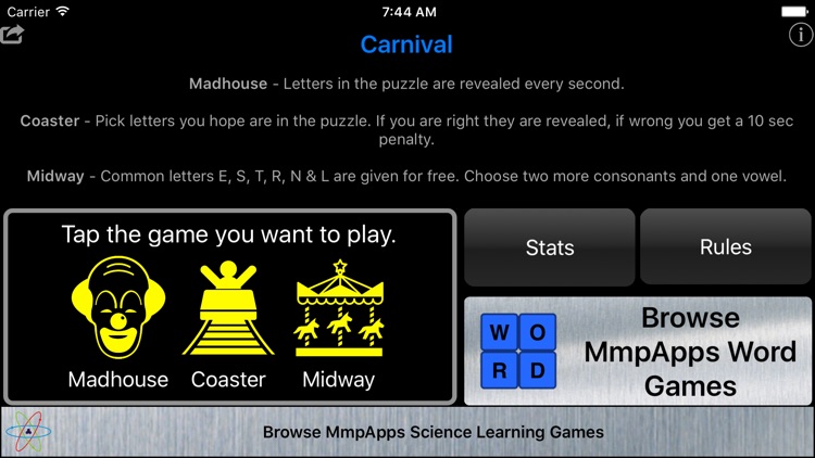 Carnival - The Word Games