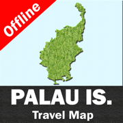 PALAU ISLANDS – GPS Travel Map Offline Navigator