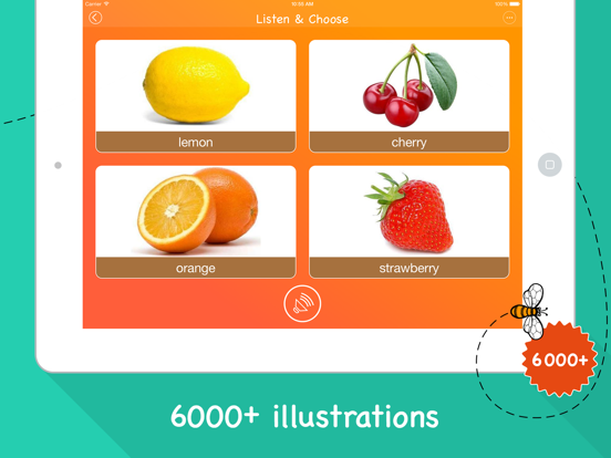 6000 Words - Learn Spanish Language for Free iPad screenshot 5 - Education app