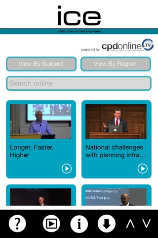 ICE Lectures Video Library screenshot 3