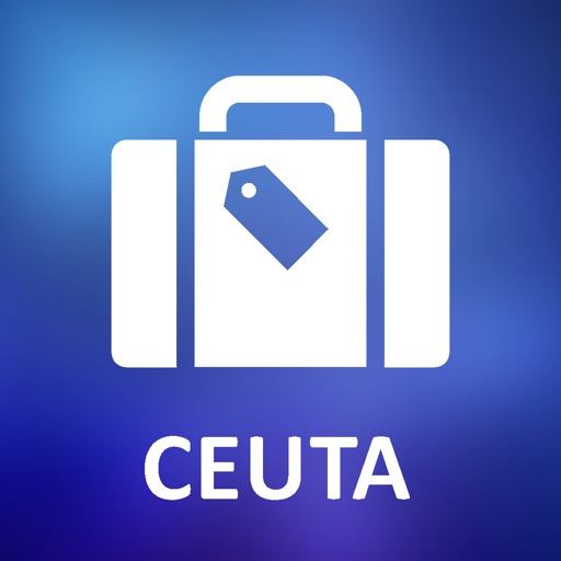 Ceuta, Spain Detailed Offline Map