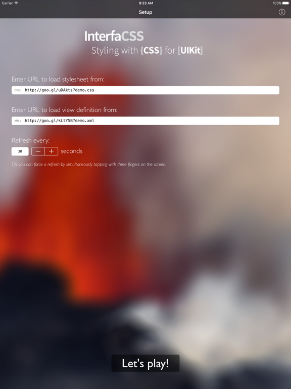 Screenshot #4 pour InterfaCSS Playground