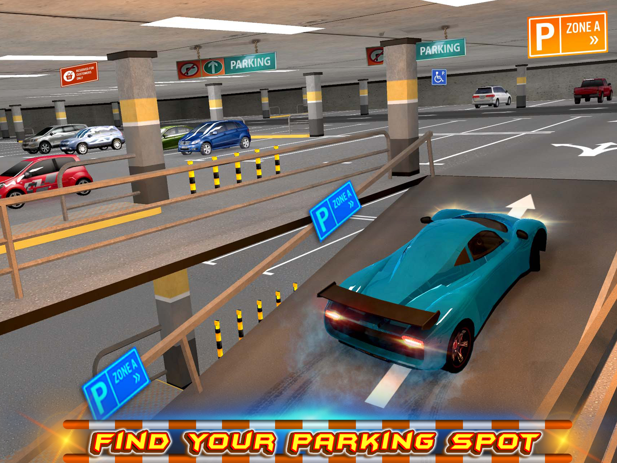 Multi-storey Car Parking 3D