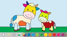 Game screenshot Farm Animals - Activity Book - Lite apk