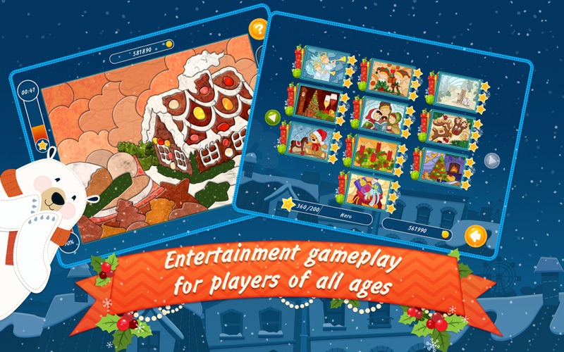 Screenshot #5 for Christmas Mosaic Puzzle Free