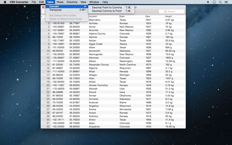 App screenshot