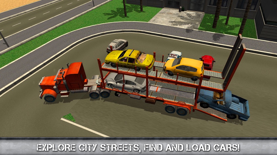 #2. Car Transporter Driving Simulator 3D (iOS) 由: Tayga Games OOO