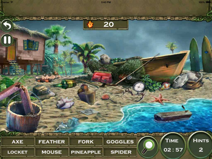 Hidden ObjectsGuess the mystery