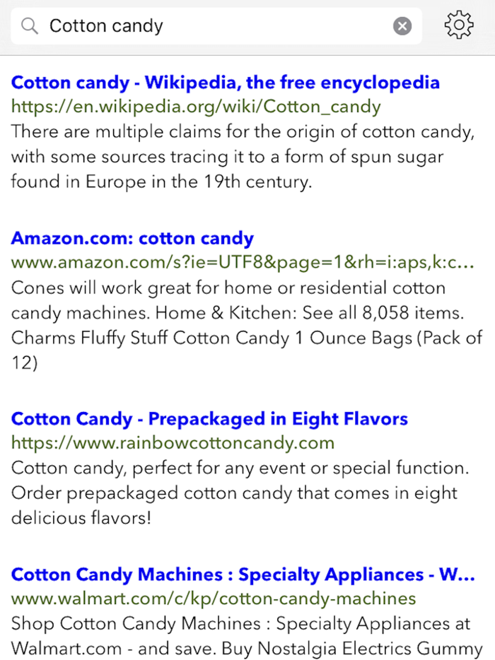 Incognito Search Engine