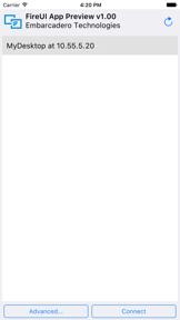 FireUI App Preview 10.1 Berlin screenshot 1