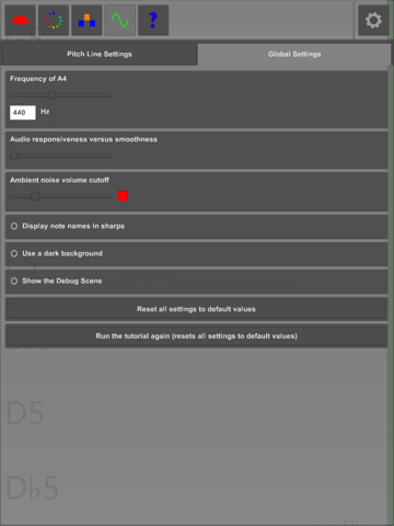 Quantz Tuner Free iPad screenshot 5 - Music app