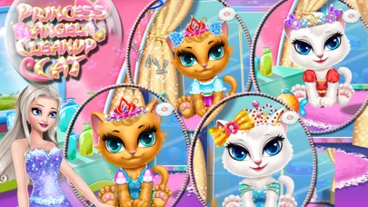 Screenshot #3 pour Princesse Angela Nettoyer Chat